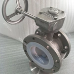 Teflon Lined Butterfly Valve