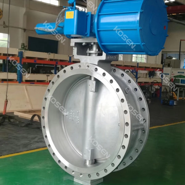 Pneumatic Actuator Butterfly Valve