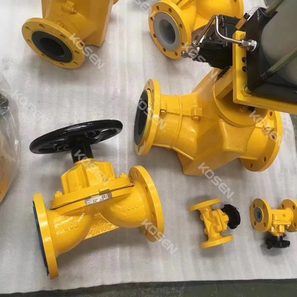 Flange Weir Diaphragm Valve