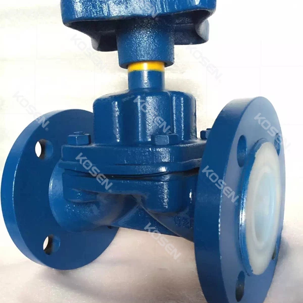 PTFE Lined Diaphragm Valve