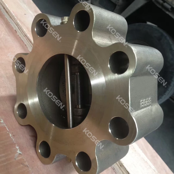 Lug type Dual Plate Check Valve