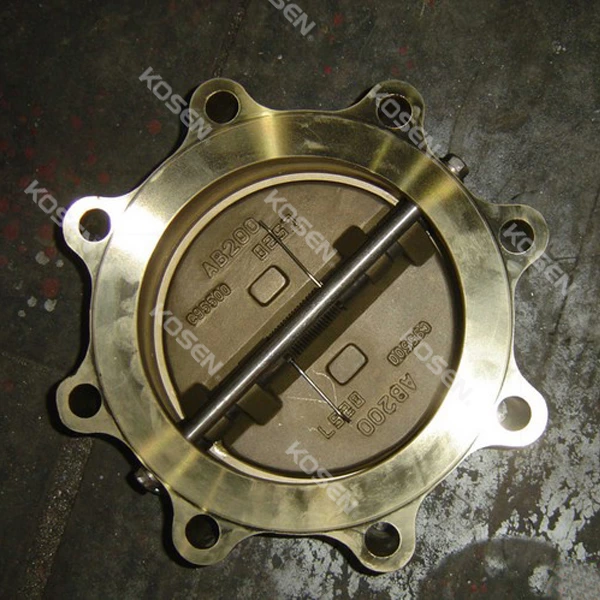 Bronze Dual Plate Check Valve