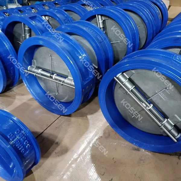 Cast Iron Dual Plate Check Valve