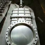 Metal Seat Flange Knife Gate Valve