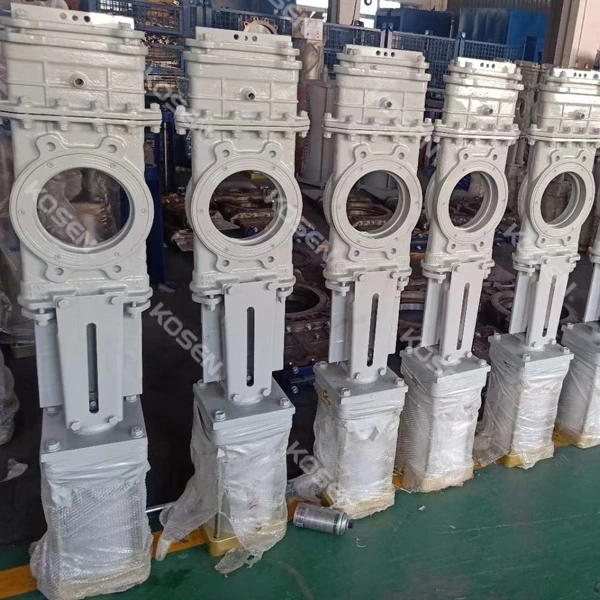 Pneumatic Through Conduit Knife Gate Valve