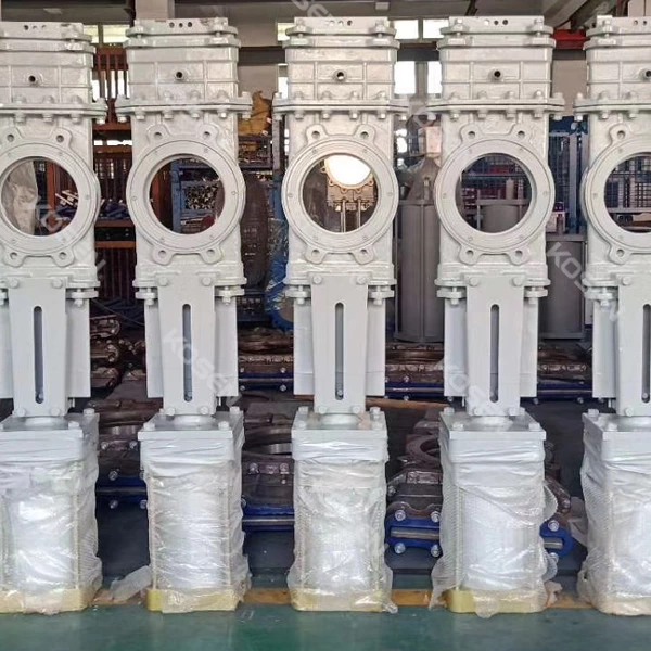 Pneumatic Through Conduit Knife Gate Valve