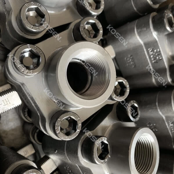 3PC Forged Steel Ball Valve