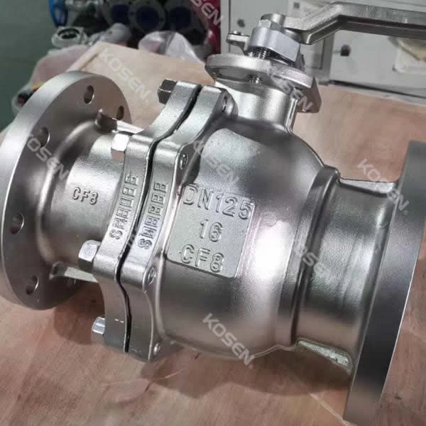 Cast Steel Floating Ball Valve