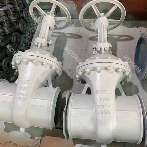 DIN F4 Rising Stem Gate Valve