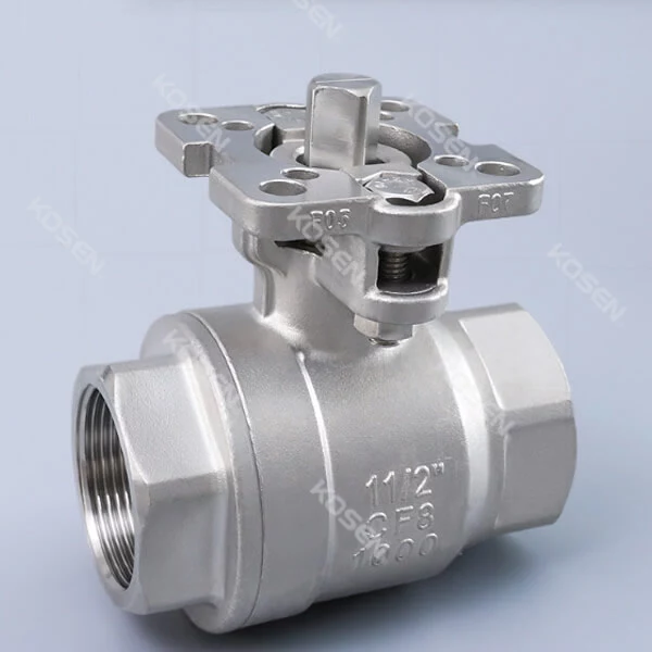 Direct Mount Ball Valve