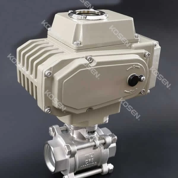 Electric Threaded Ball Valve