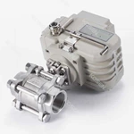 Electric Threaded Ball Valve