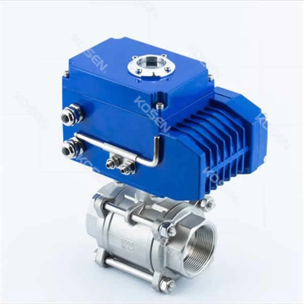 Electric Threaded Ball Valve