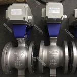 Flange V Port Ball Valve