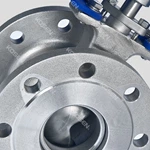 Flange V Port Ball Valve