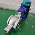 Flange V Port Ball Valve