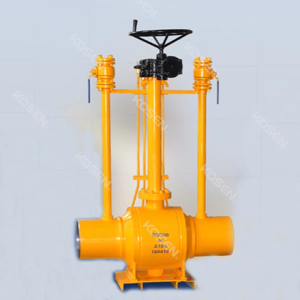 Flanged Ends Full Weld Ball Valve