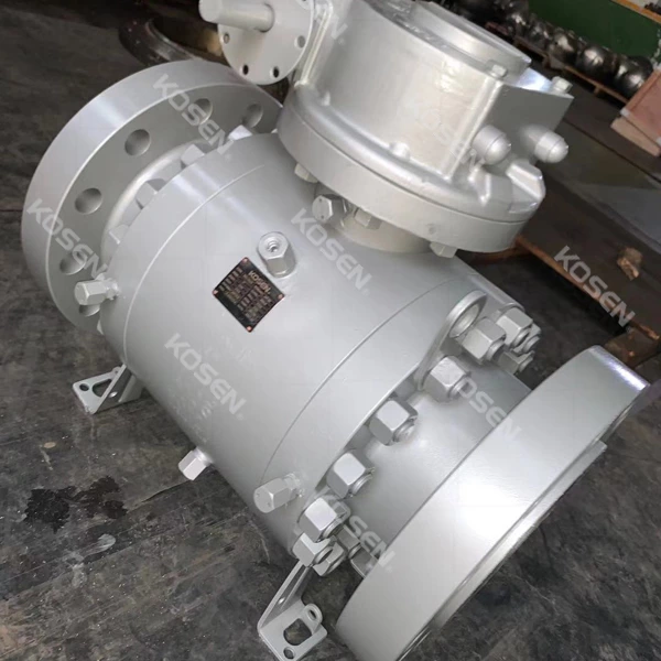 Forged Steel Trunnion Ball Valve