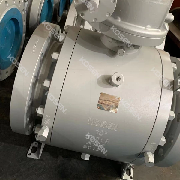 Forged Steel Trunnion Ball Valve