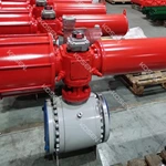 Pneumatic Actuator Ball Valve