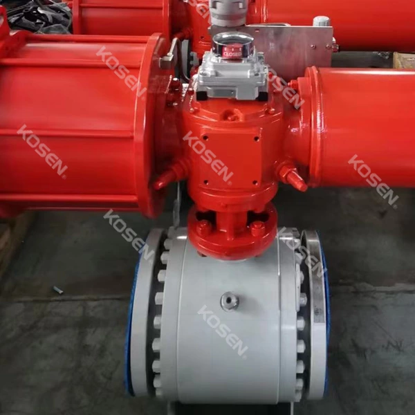 Pneumatic Actuator Ball Valve