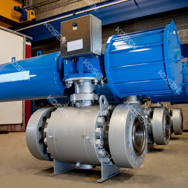 Pneumatic Actuator Ball Valve