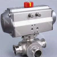 Pneumatic Threaded Ball Valve