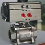 Pneumatic Threaded Ball Valve