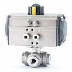 Pneumatic Threaded Ball Valve