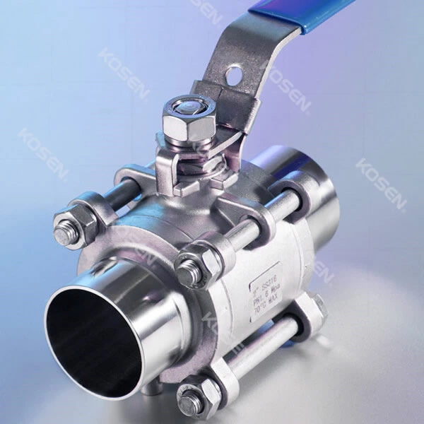 Three Piece Ball Valve