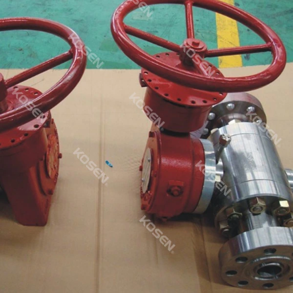 Trunnion DBB Ball Valve