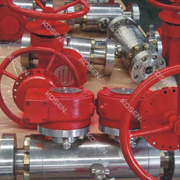 Trunnion DBB Ball Valve