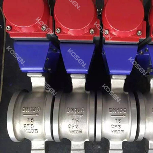 Wafer V Port Ball Valve