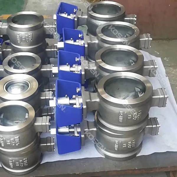Wafer V Port Ball Valve