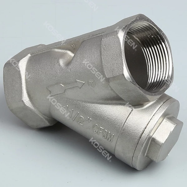 Thread Y Strainer