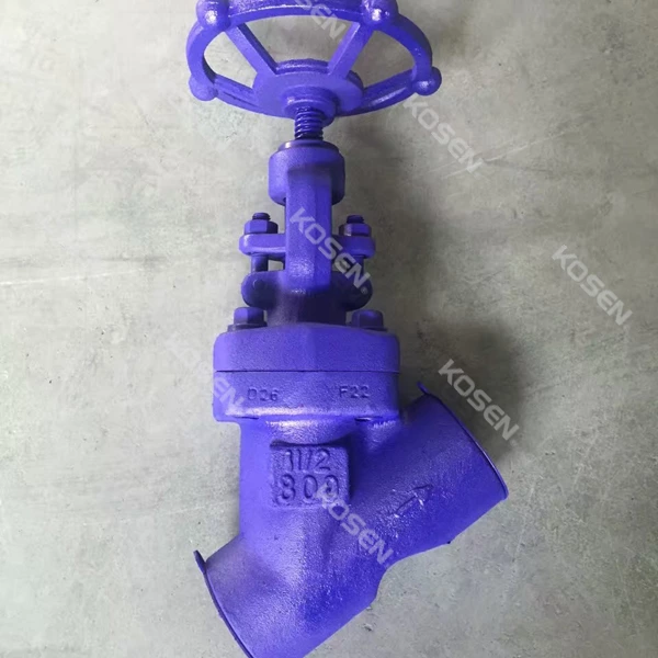 Y Type Globe Valve