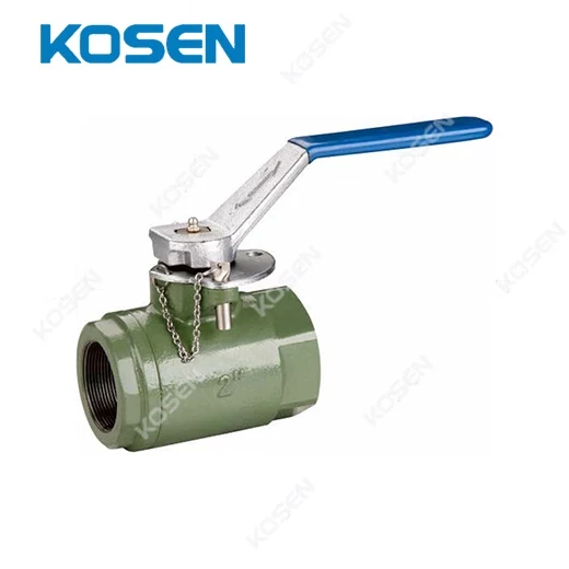 2 PIECE DUCTILE IRON BALL VALVE 2000PSI