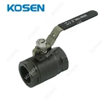 2 PIECE CARBON STEEL BALL VALVE 3000PSI