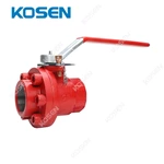 2 PIECE OIL FIELD BALL VALVE 5000PSI